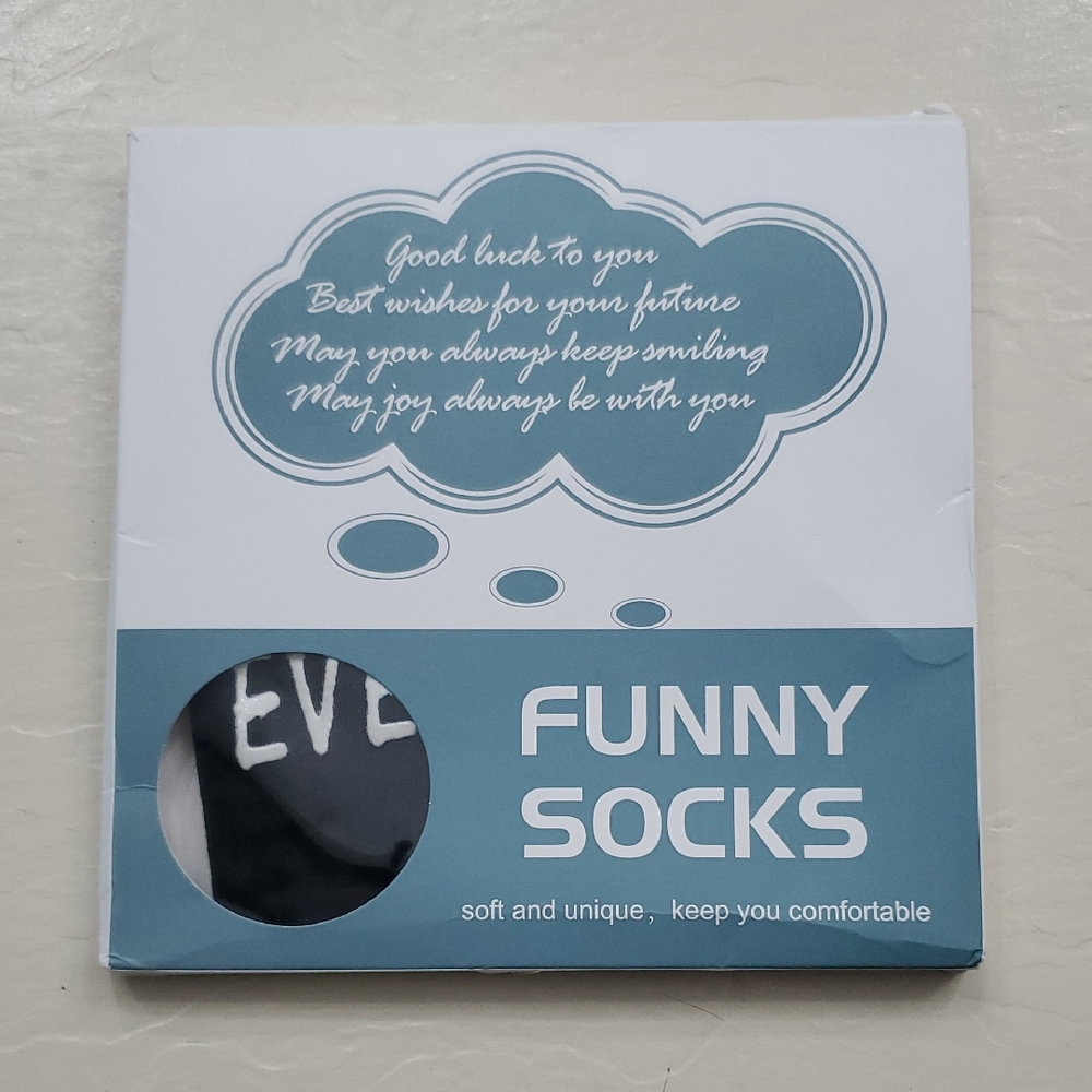 Funny Socks Black